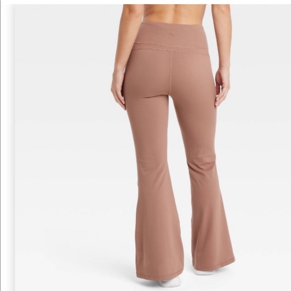 Joy lab pink flare leggings